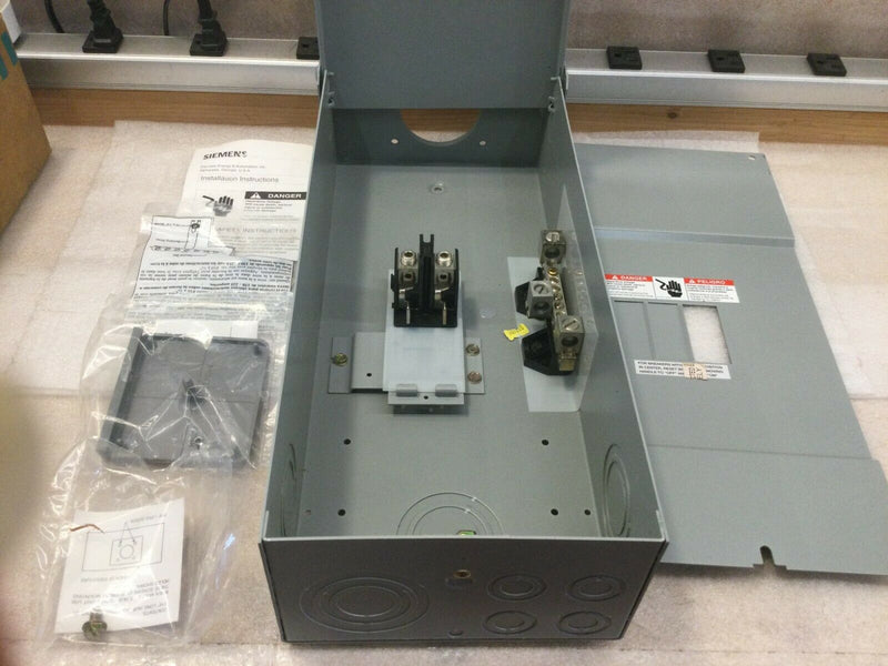 Siemens W0204ml1125cu 125 Amp Main Lug Outdoor Load Center