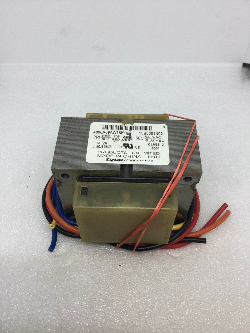 Products Unlimited 40000A04AW18K158-480va/24va - 50/60 Hz Transformer