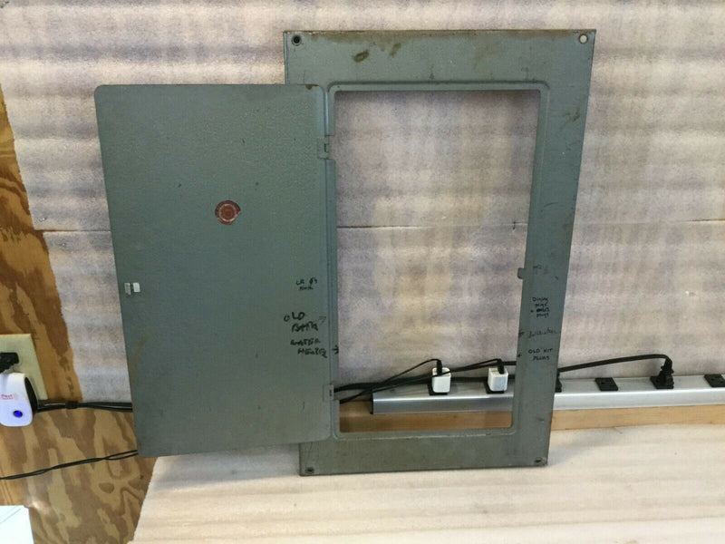 Walker Electric Co. 100 Amp 3 Wire 120/240v Panel Cover Nema1 Flush Mount 14.5" x 24"