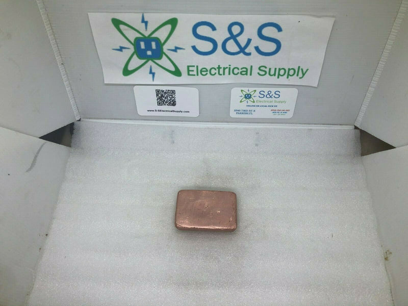 1 Lb 5.7 Oz Hand Poured .999 Pure Copper Bar / Bullion