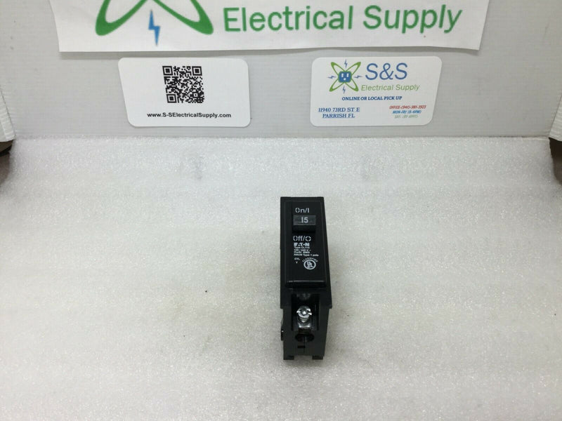 Eaton Cutler Hammer CL115 15 Amp Single Pole 120/240v SWD Circuit Breaker