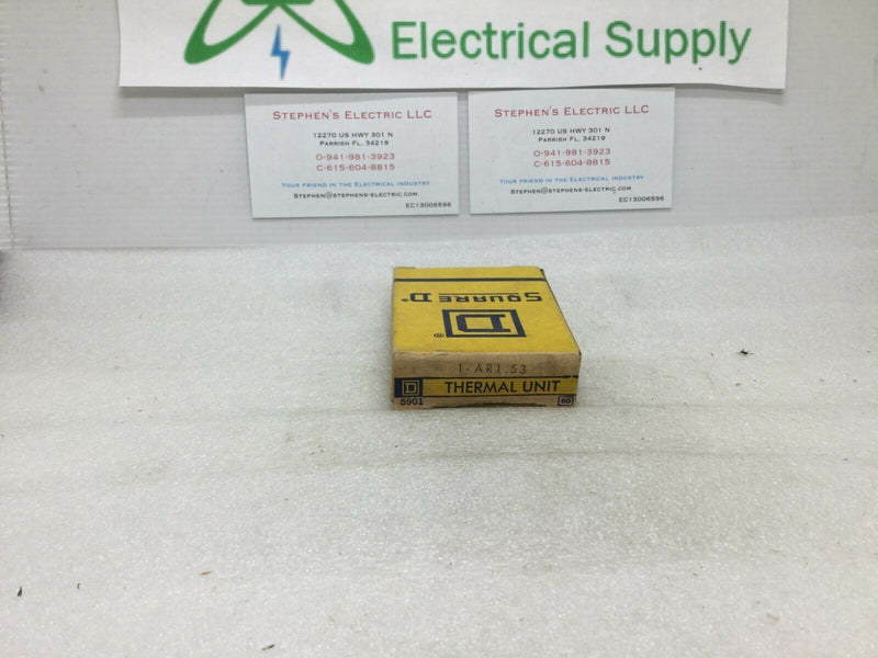 Square D Ar1.53 Overload Relay Thermal Unit