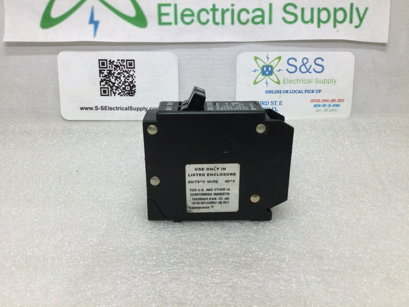 Cutler Hammer BR1520 2 Pole 120/240vac Type BRD, A & DNPL Circuit Breaker