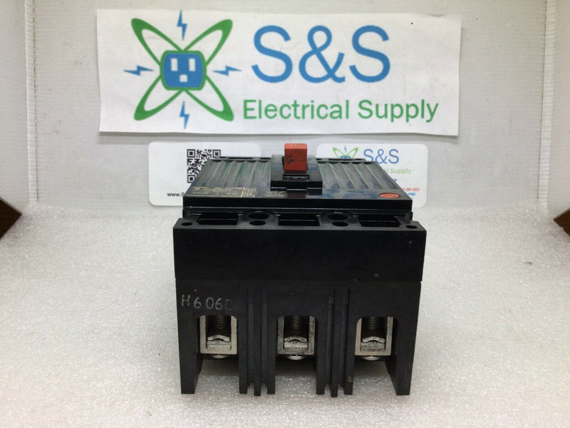 Ge Thed136060 60a  3 Pole 600vac Molded Case Circuit Breaker