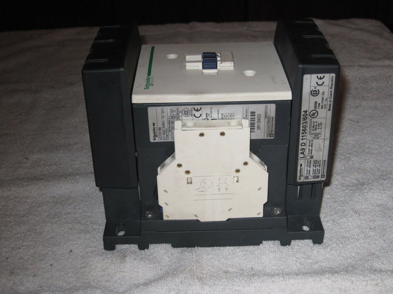 Schneider Electric Tesys Contactor Lc1-D150 120v Coil 3r12402