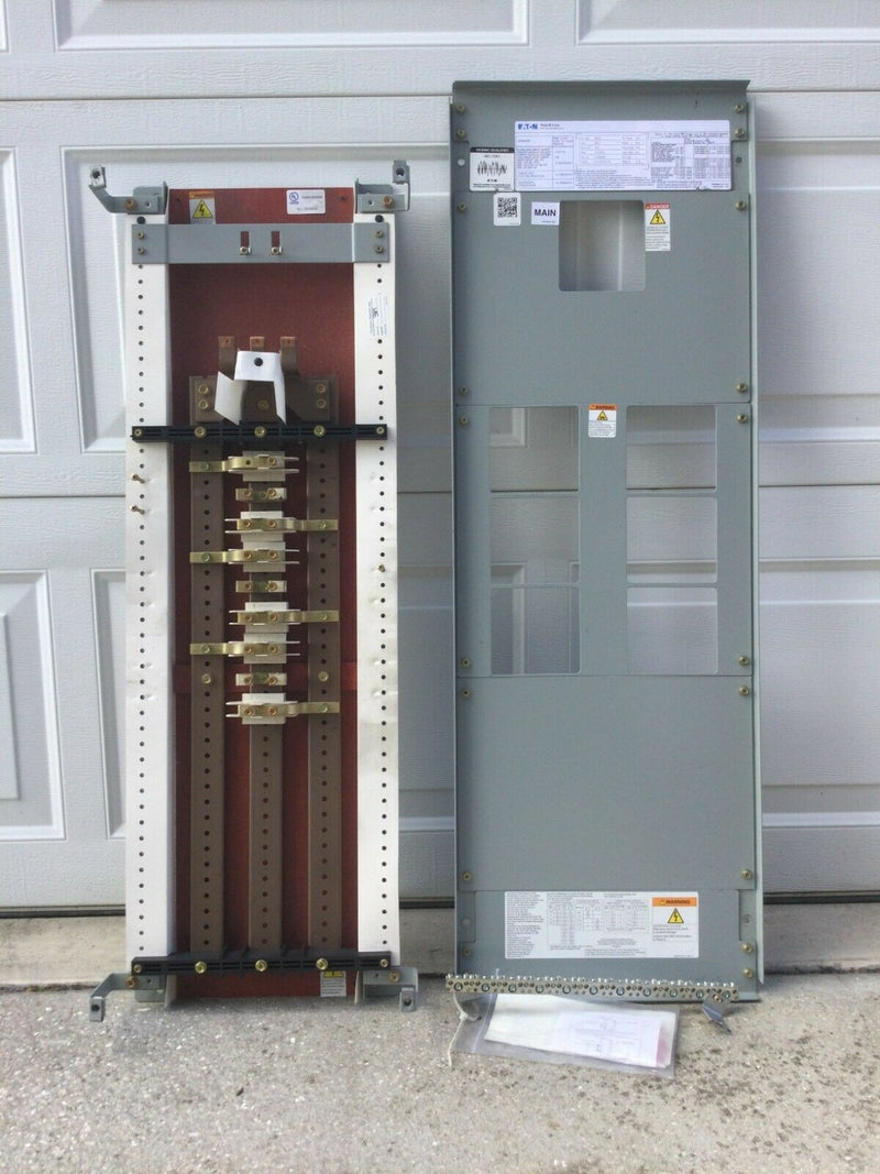 Eaton Prl3a Pow-R-Line 240/480v Panelboard 250 Amps 480 Volts 3 Ph Cover & Box