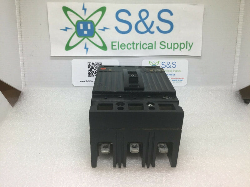 General Electric TED134070 3 Pole 70 Amp 480v Bolt In Circuit Breaker