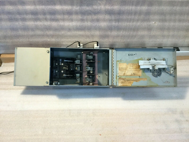 General Electric Ge Qmr362 Fusible Panelboard Switch 60amp 3pole