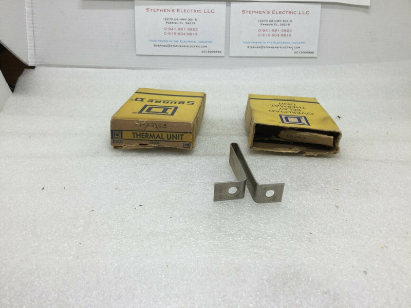 Square D Ar20.5 Overload Relay Thermal Unit