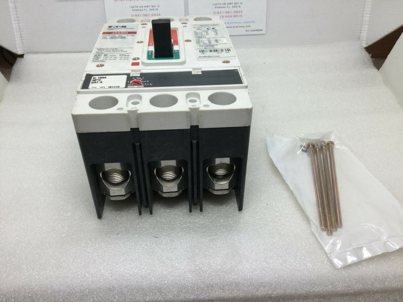 Eaton Jgh3150fag 3p Standard Circuit Breaker 150a 600vac Jgh3250nn W/150 Trip