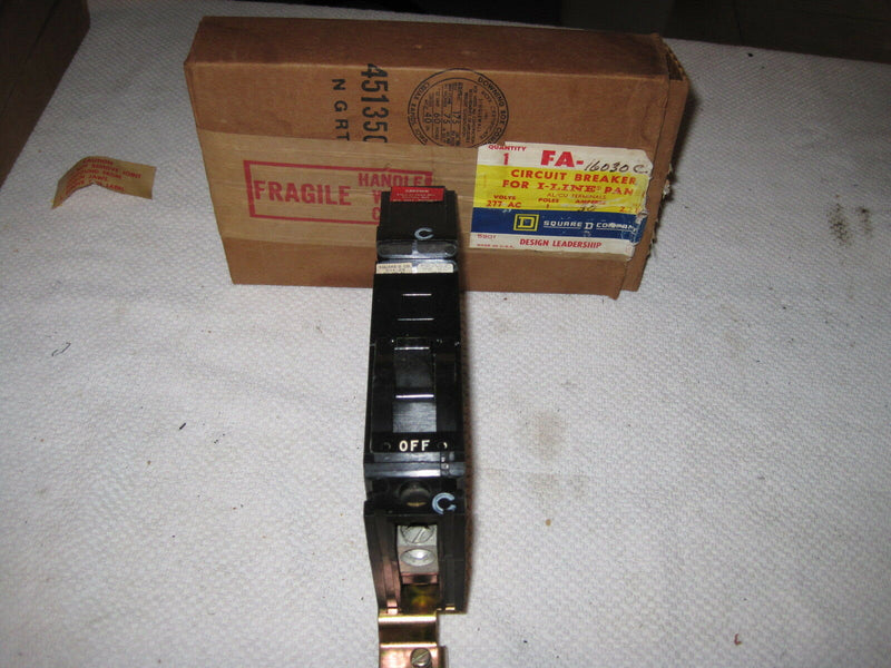 Square D Fa16030c Fa Fh 1p 277v 30a  I-Line Circuit Breaker