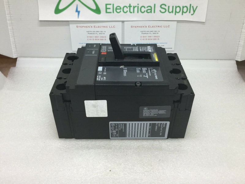 Square D Hll36060lv 60 Amp 3 Pole Circuit Breaker Hl-060 125ka @240v 50ka@ 600v