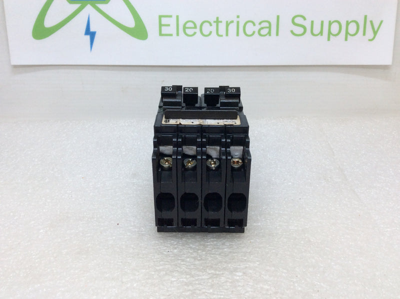 Siemens Q23020CT2 20/30 Amp 2 Pole 120V Circuit Breaker