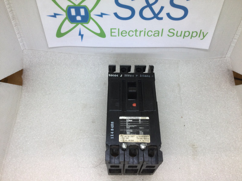 ITE E43B080 3 Pole 80 Amp 240/480V Type E4 Circuit Breaker