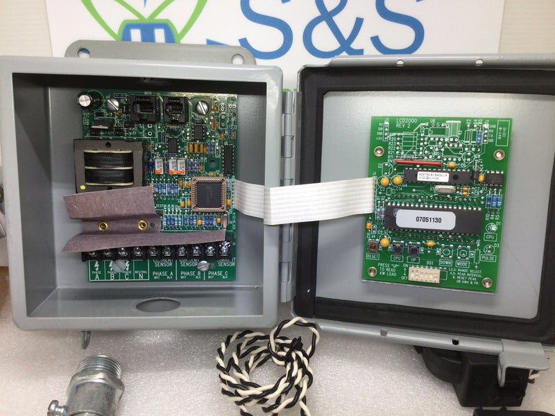 E-Mon D-Mon 208100kit 100 Amp, 120-208/240v, 3 Phase 4 Wire Kwh/Demand Submeter