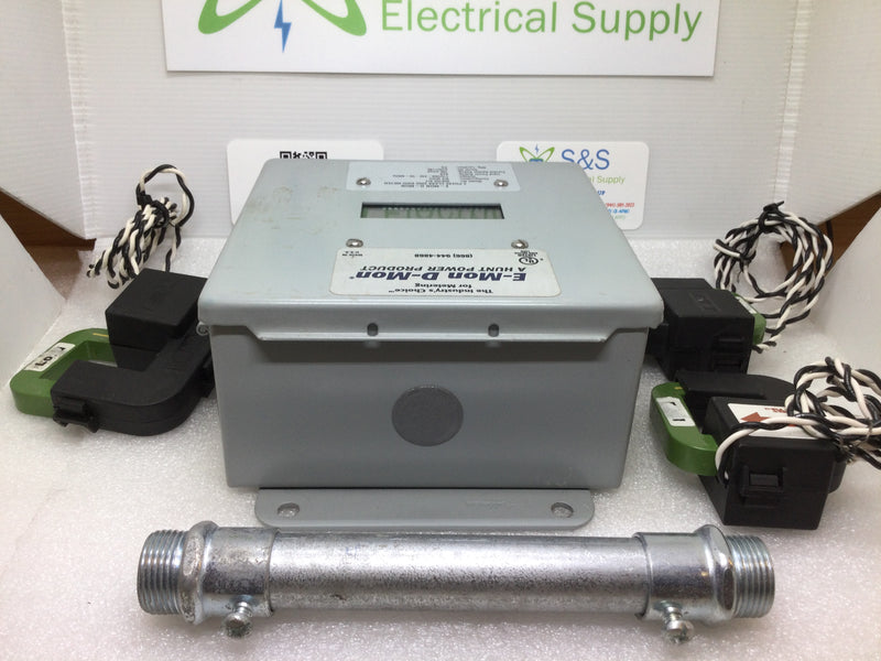 E-Mon D-Mon 208100kit 100 Amp, 120-208/240v, 3 Phase 4 Wire Kwh/Demand Submeter