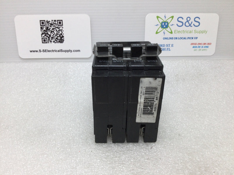 Eaton Cutler Hammer BRD220240/A220240N Quadplex Circuit Breaker 4 Pole Type BRD & A DNPL