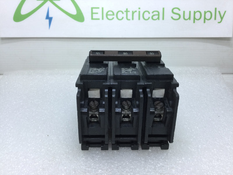 ITE/Siemens BQ3B050 3 Pole 50 Amp 240V Circuit Breaker BQ3-B050