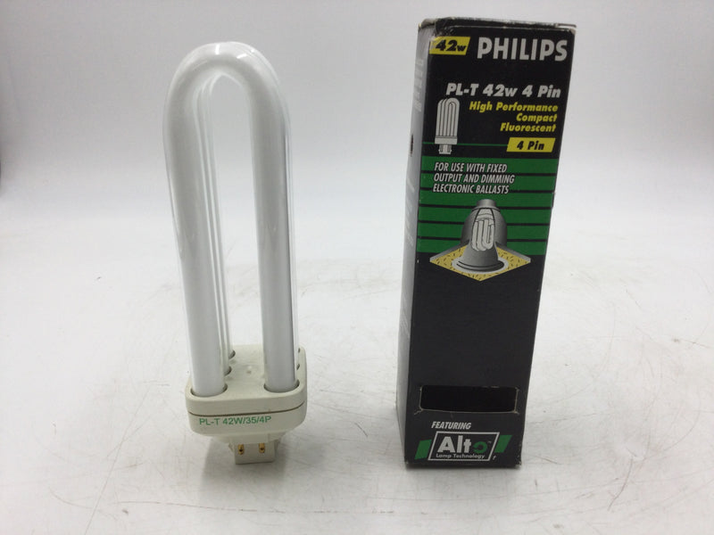 Philips PL-T 42W/35/4P Alto Compact Fluorescent 4-Pin PL-T35 42W Lamp
