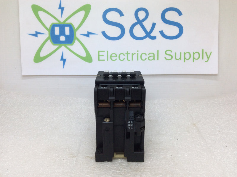 ABB B30C-1 Type B Contactor 3Ph 45A 600VAC Max 110-120V Coil 50/60Hz