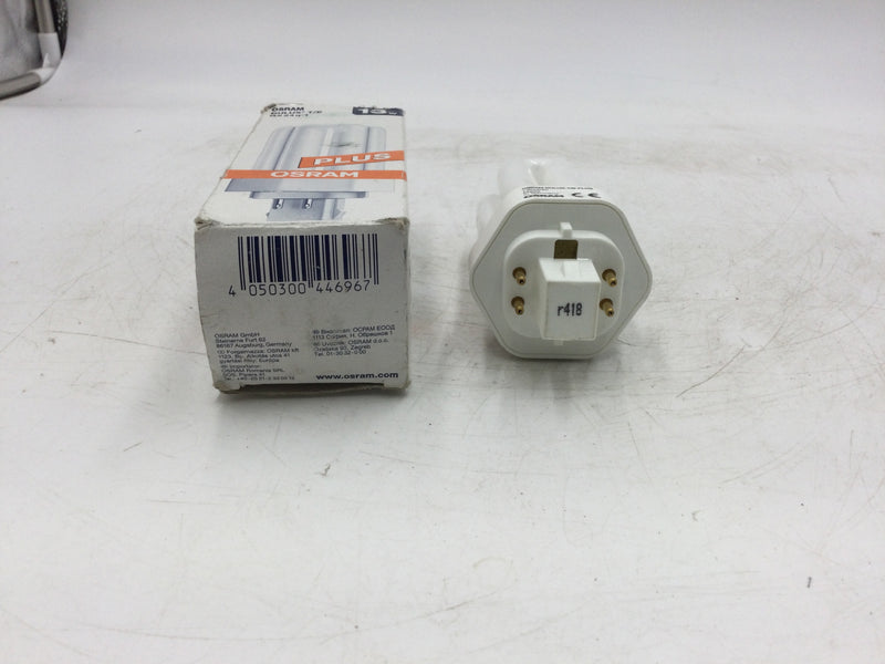 Osram Dulux T/E Plus 13W/840-900Im 4-Pin Triple Twin Tube Lamp
