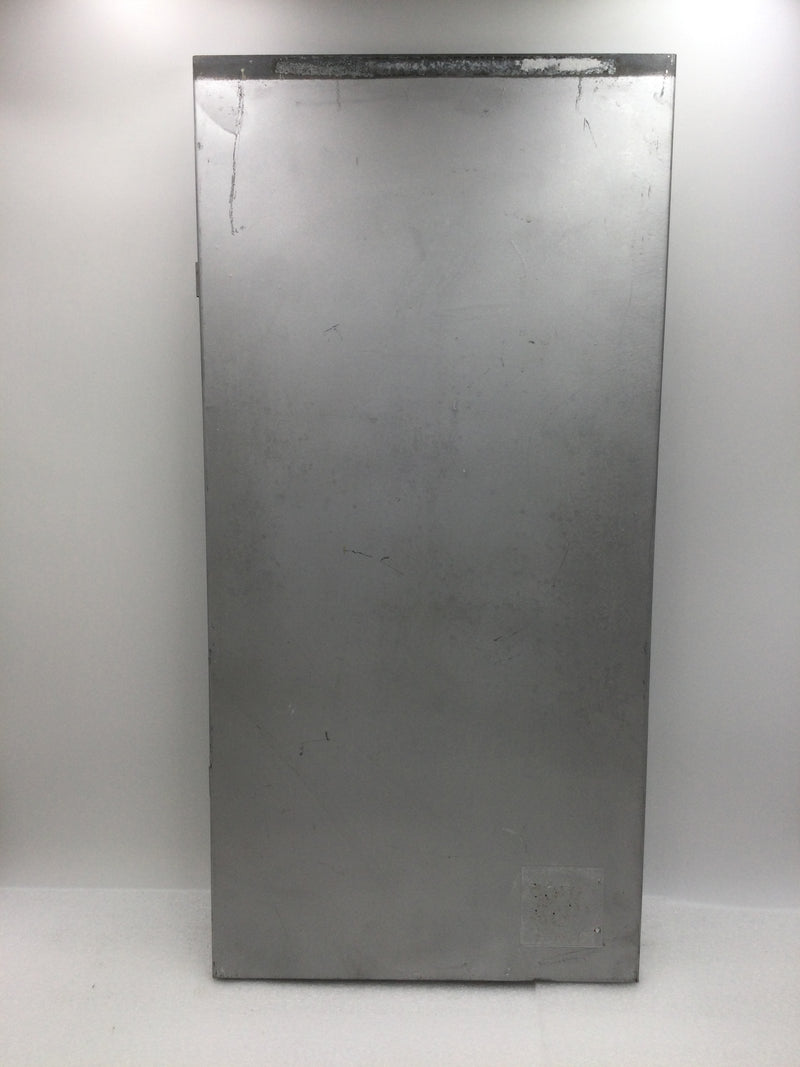 Cutler Hammer Hinged Panel Cover/Door Nema 3R Enclosure 120/240v 28" x 13 10/16"