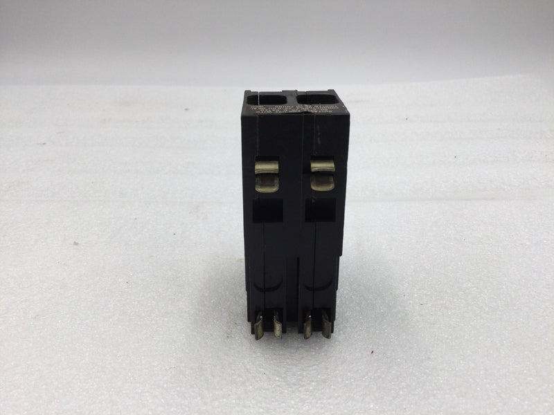 Square D QO290 90 Amp 240v 2 Pole 10ka Plug in Circuit Breaker - Black