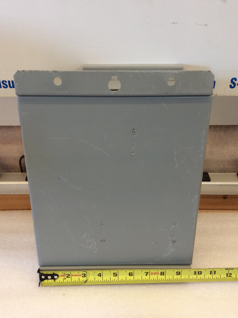 Cutler-Hammer ECN05002CAA Nema3R Enclosure With 18A Eaton 3 Pole Motor Controls AN16BN0