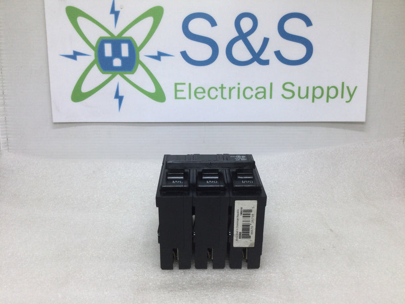 Eaton/Cutler-Hammer BR350/C350 3-Pole 50 Amp Circuit Breaker