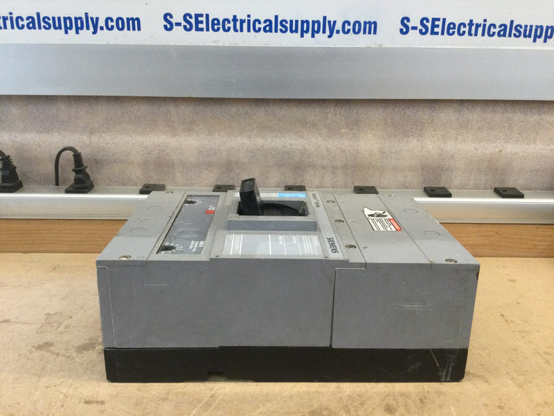 Siemens Lxd62b600, 600 Amp 2 Pole 240vac/250vdc Circuit Breaker