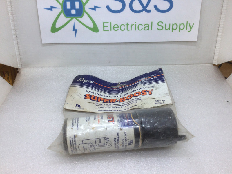 Supco Super Boost Relay and Hard Start Capacitor SPP6 277 VAC Max