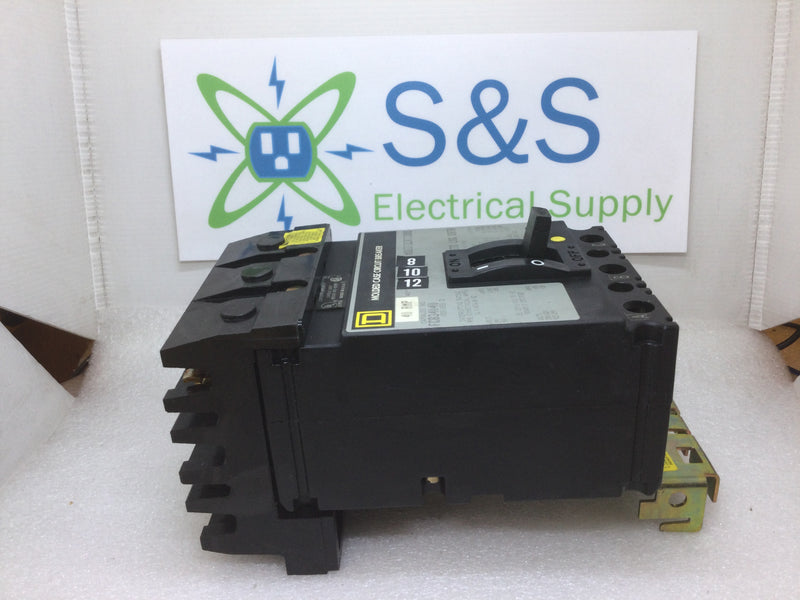 Square D FCB34040 3 Pole 40 Amp 240/480VAC Series 3 Type FCB I-Line Circuit Breaker