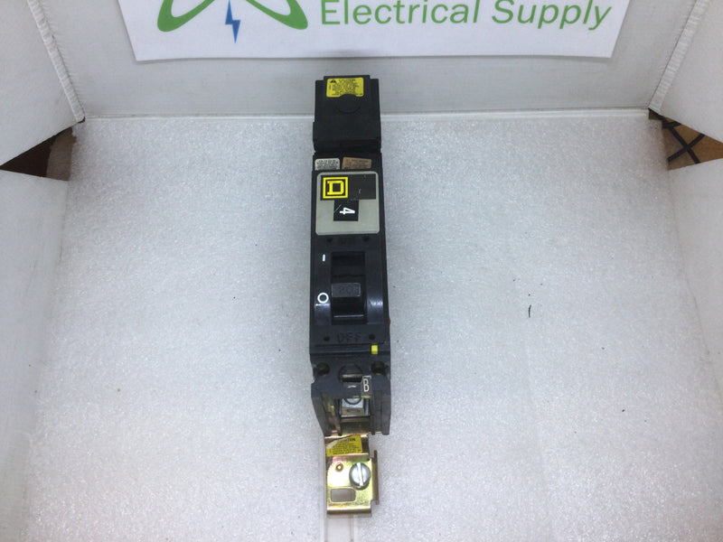 Square D FHB16020 A/B/C Single Pole 20 Amp 277VAC Type FHB I-Line Circuit Breaker