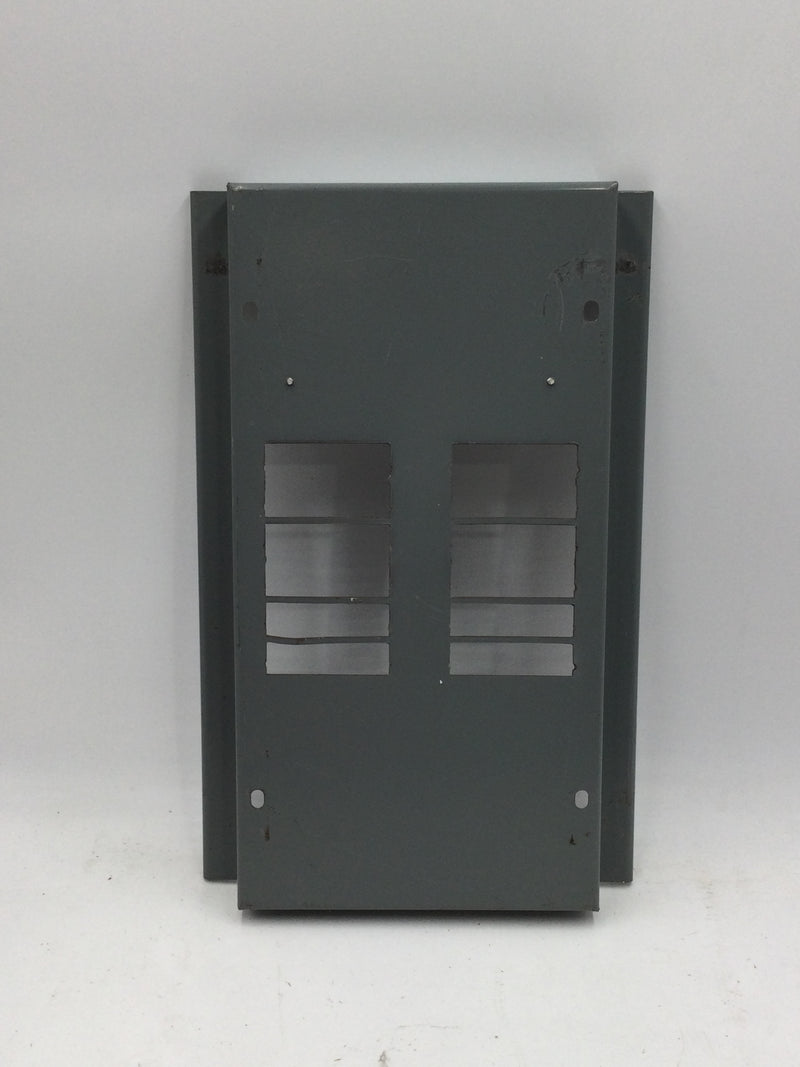 Square D NQOB-07291-3F Type NQOB 100 Amp 120/208V 3 Phase 4 Wire Dead Front Cover 12 Space 14" x 8 3/4"