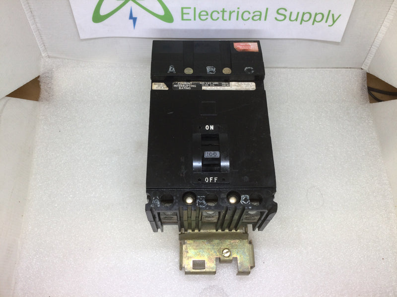 Square D FA32100 100 Amp 240 Volt 3 Pole Circuit Breaker