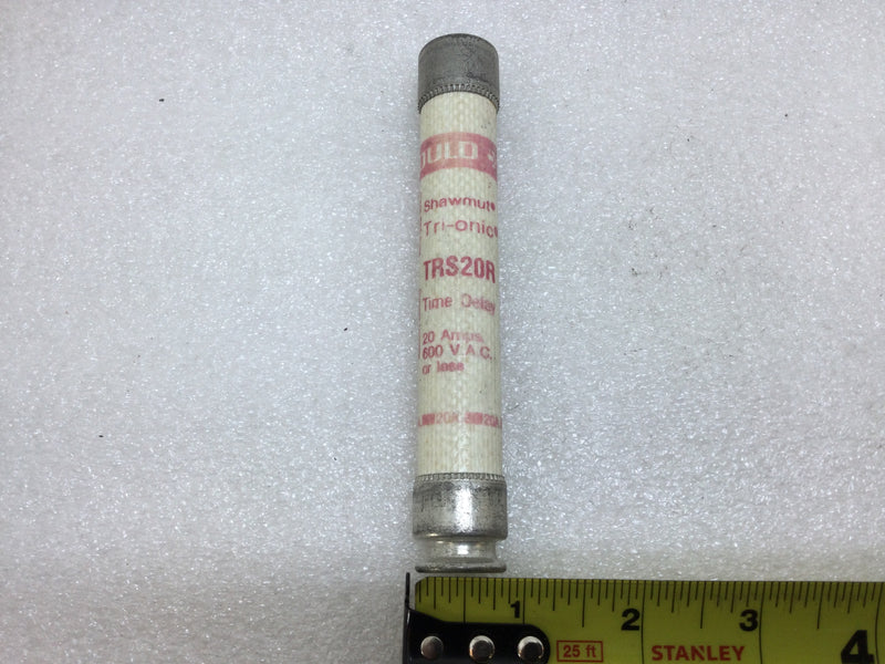 Gould/Shawmut TRS20R 600V or Less 20 Amp One Time Fuse Class K5