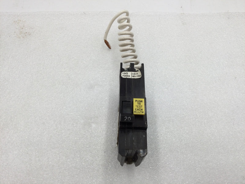 Federal Pioneer/American NA120GF 1 Pole 20 Amp NA120GFI Stab-Lok Circuit Breaker