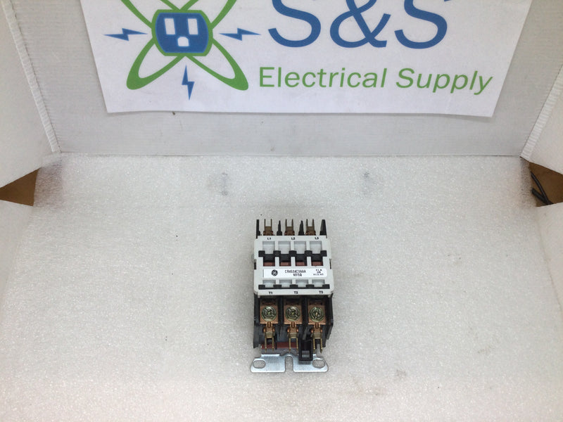 GE/General Electric CR453AC3AAA 3 Pole 30A 600VAC Max 40A Res Per Pole 60/50Hz Definite Purpose Controller