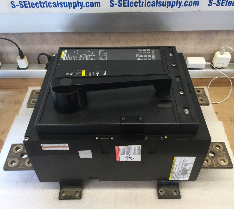 Square D PAF261200 1200 Amp 2 Pole 600VAC Type PA 2000 A Frame PAF2026