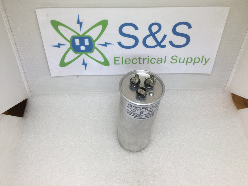 CBB65B 80/5uF 440VAC Dual Run Capacitor CAP050800440RT, CN440-8005R