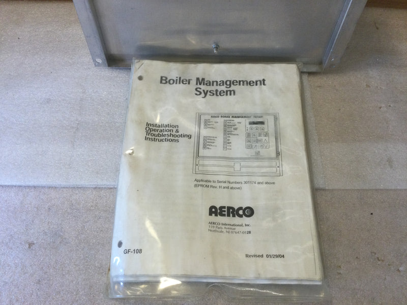 Aerco SN: 320671 Boiler Management System 85-265VAC 8 Boiler Control Unit GF-108