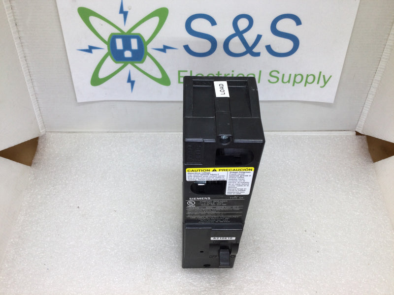 Siemens QS2125 2 Pole 125A 120/240VAC Type QS Circuit Breaker (Aged Stock/New In Box)