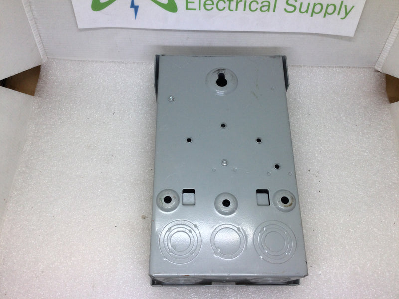 Eaton/Cutler-Hammer DPU222R 60A 120/240VAC Non-Fused Single Phase Quick Pull Disconnect