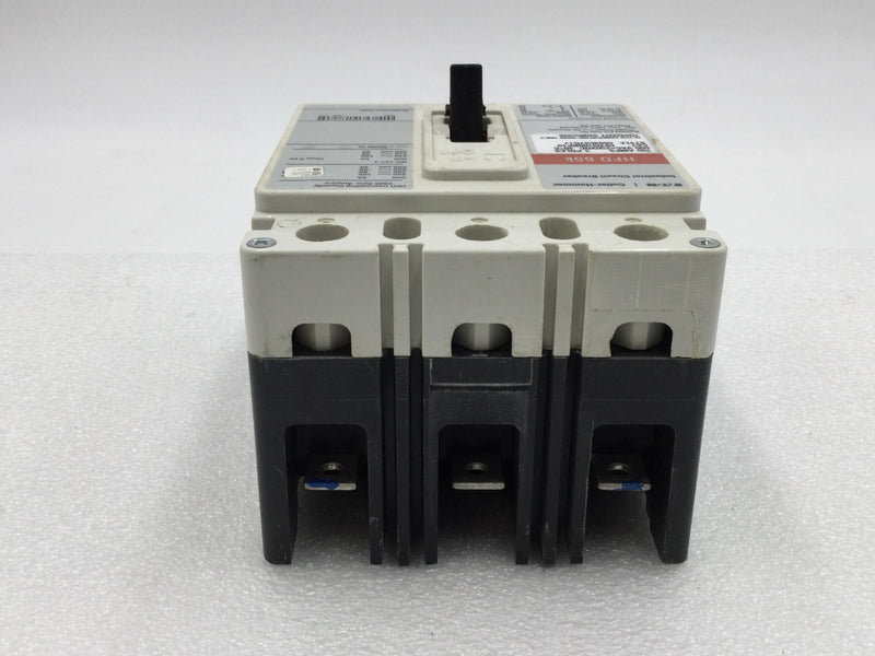 Eaton Cutler Hammer HFD3100BP10 100 Amp 3 Pole 600Vac 250VDC HFD 65K Circuit Breaker