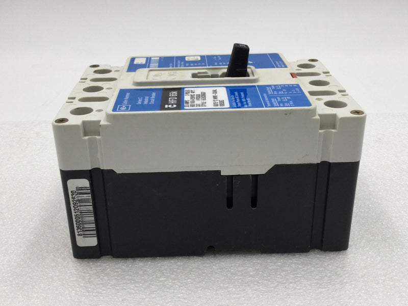 Cutler Hammer HFD3030 3 Pole 30 Amp 600v HFD 65k Circuit Breaker