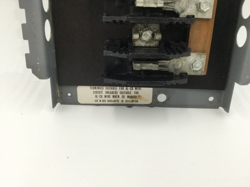 Eaton/Cutler-Hammer 16/32 Circuit Interior/Guts Only 150A 120/240V CH30JJM150/R 6" X 22"