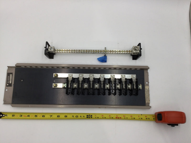 Eaton/Cutler-Hammer 28 Circuit Interior/Guts Only 150A 120/240VAC w/31 position netural/ground bar