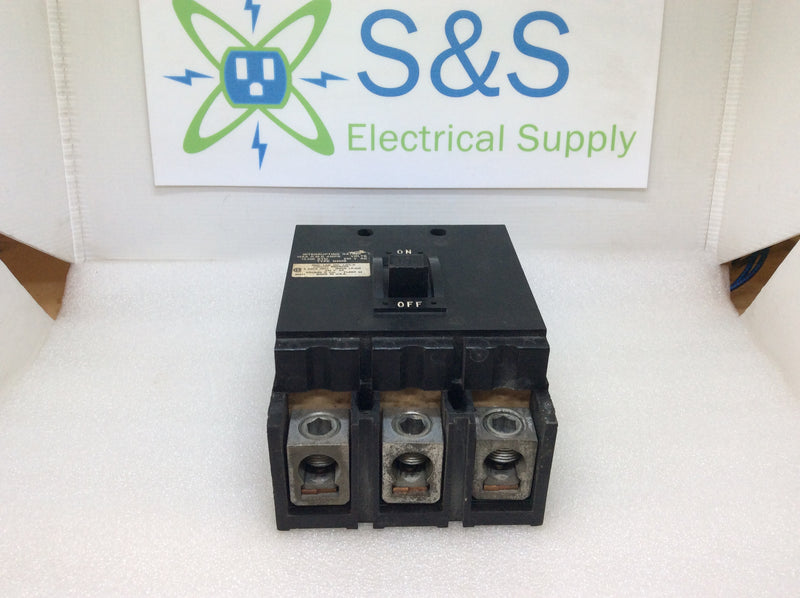 Square D Q2M3150MB 3 Pole 150A 240VAC Type Q2MB Main Circuit Breaker