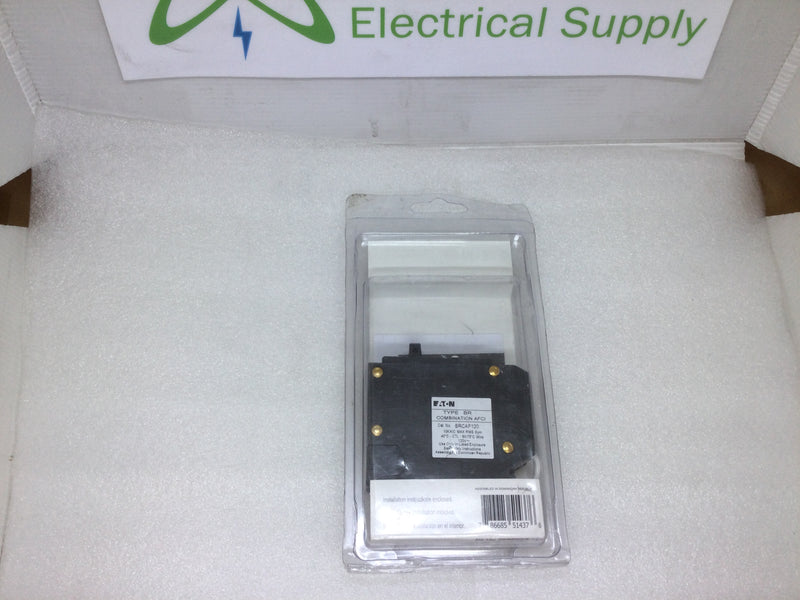 Eaton Brcaf120cs 20a Afci Arc Breaker Pole