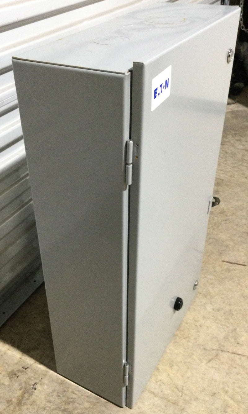 Eaton/Cutler-Hammer 84-37047-101 Nema3R Enclosure Only With Back Plate (H)30.25 x (W)20.5 x (D)8 (New)